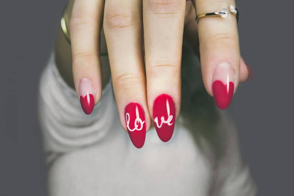 Close-up of precision nail art brush set
